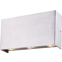 Светильник уличный Globo 34177-6, серебро, LED, 1x7,2W