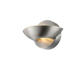 Светильник настенный Globo 76001, матовый никель, LED, 1x3W